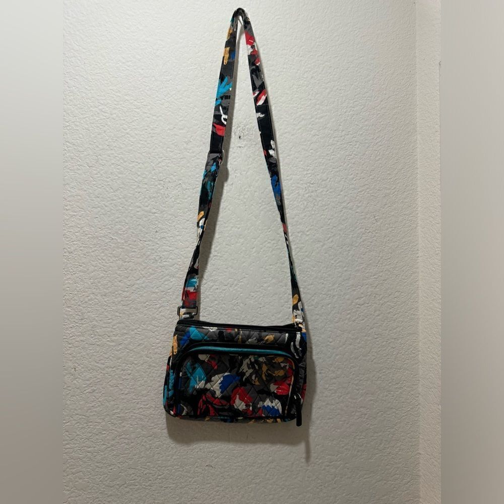 Vera Bradley  splash floral organizer bag vivid colors